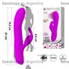 Vibrador con estimulador oscilante de punto G